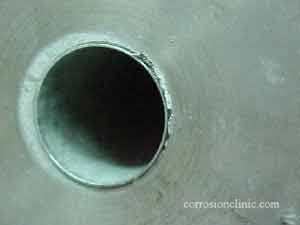 localized corrosion,crevice corrosion,stainless steel heat exchanger